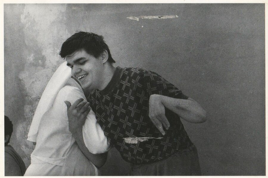 pohlednice s dílem: Dagmar Hochová, bez názvu, 1986